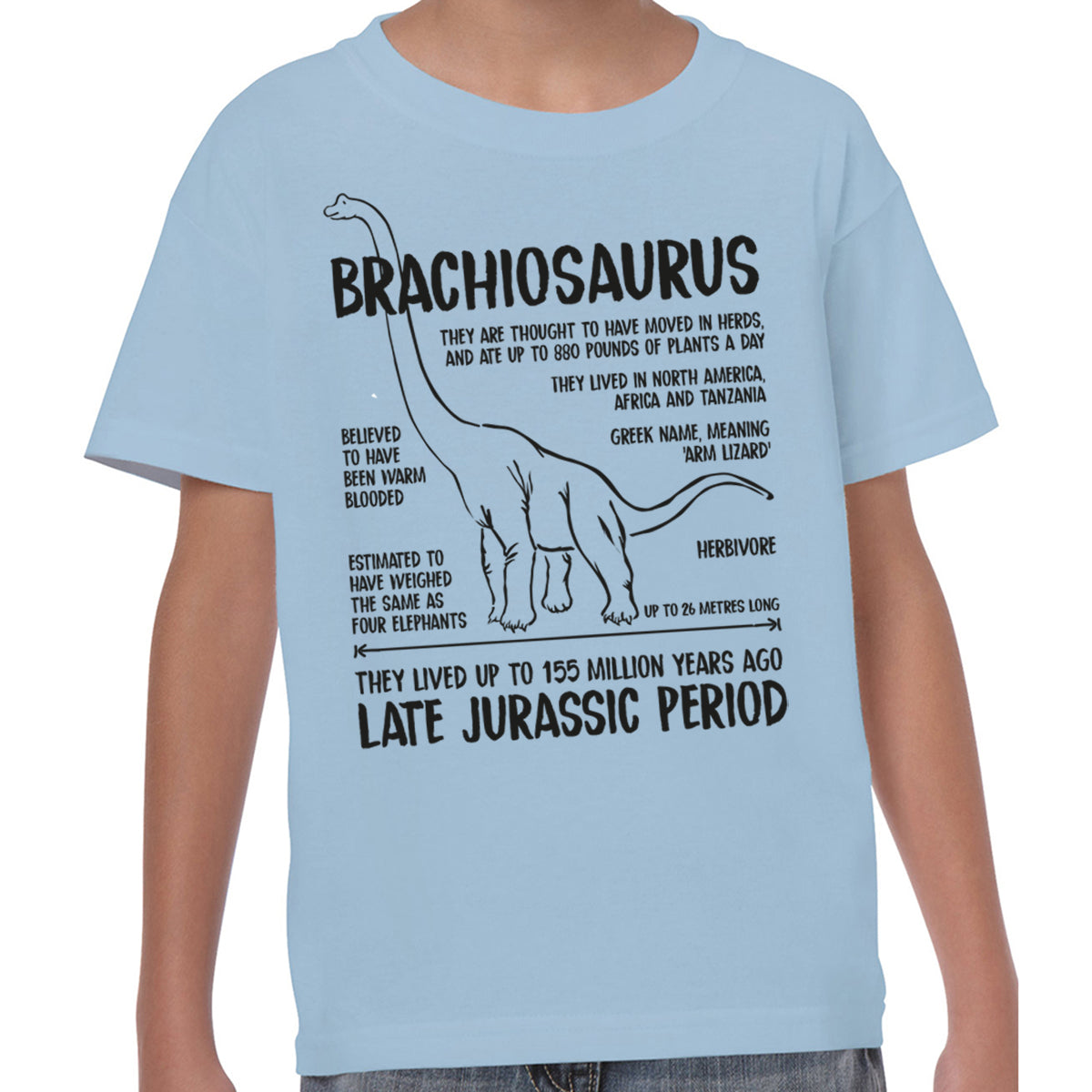 Brachiosaurus Fact - T-shirt