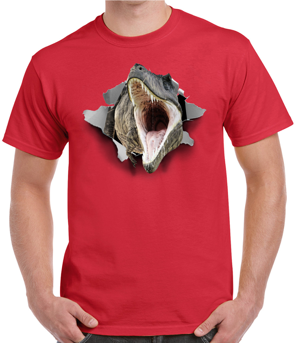 T-rex Chest Burst - T-shirt