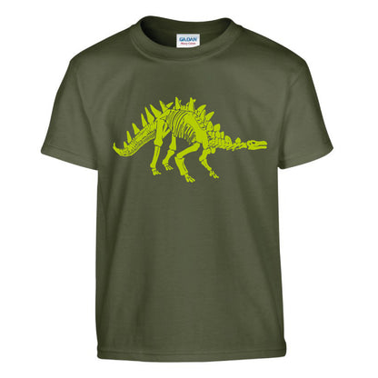 Stegosaurus Pop Art - T-shirt (C)