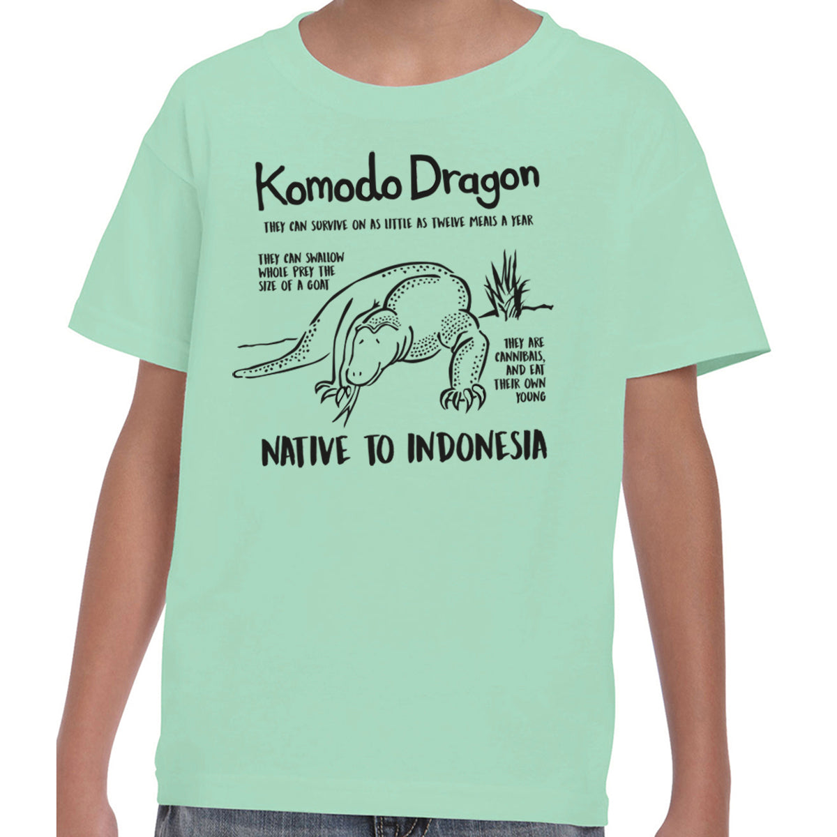 Komodo Dragon Fact - T-shirt