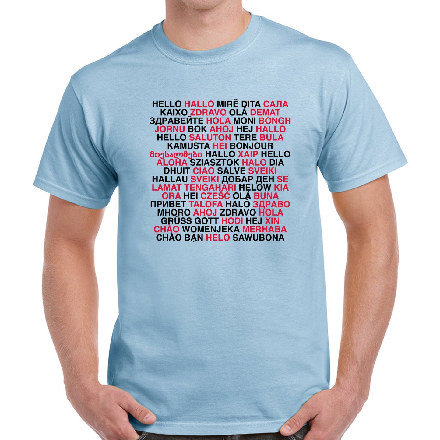 Hello Language - T-shirt (C)