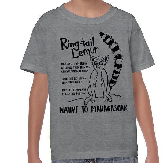 Ring-tail Lemur Fact - T-shirt