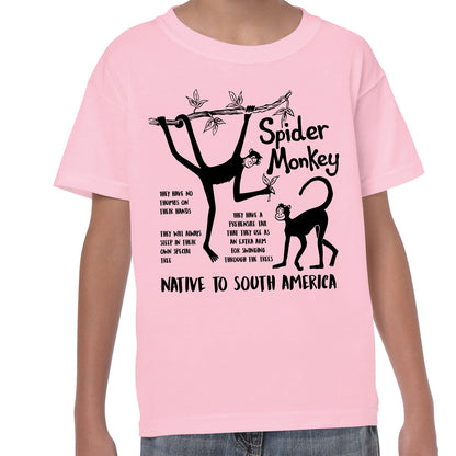 Spider Monkey Fact - T-shirt