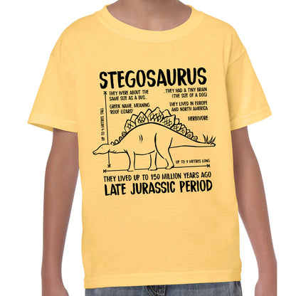 Stegosaurus Fact - T-shirt