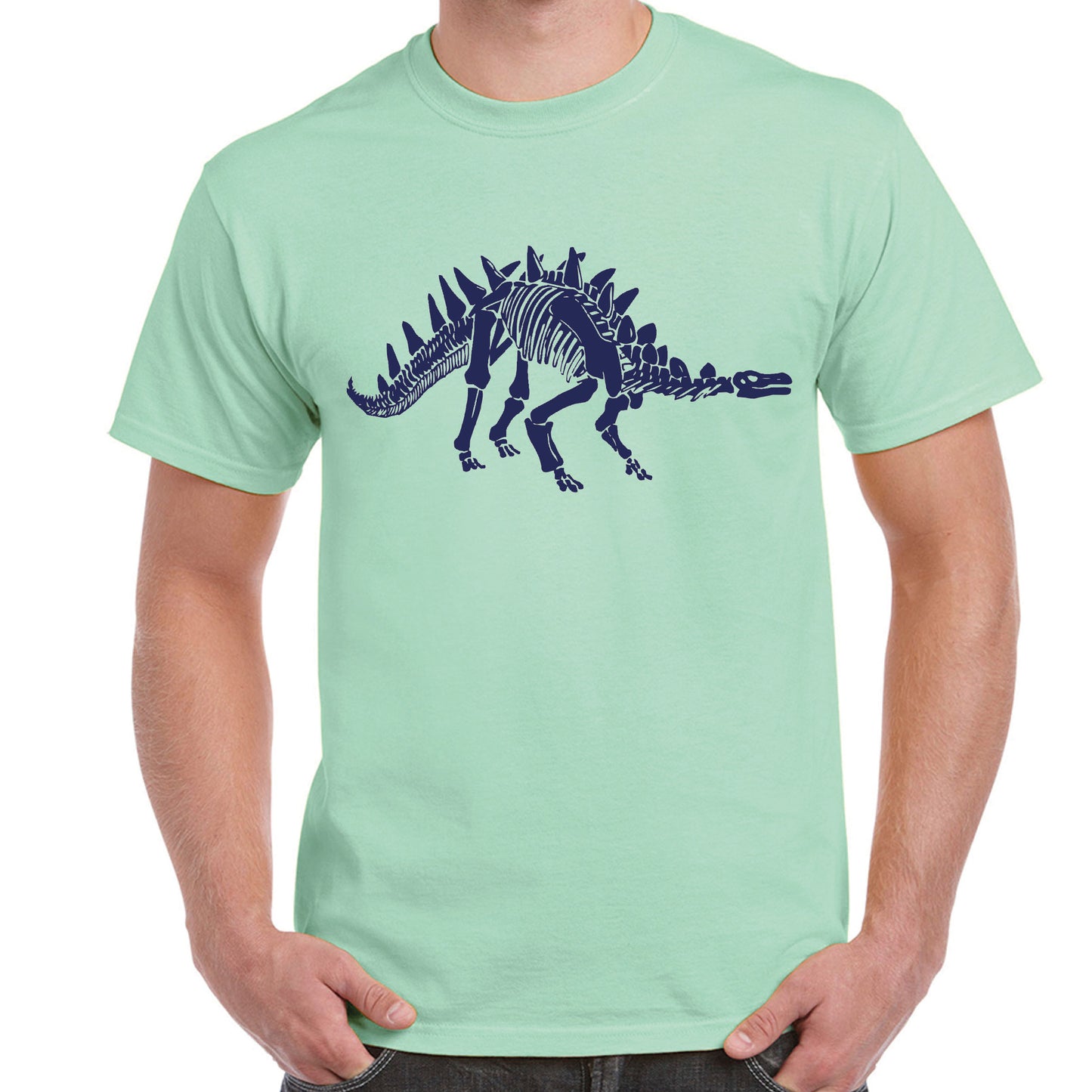 Stegosaurus Pop Art - T-shirt (C)