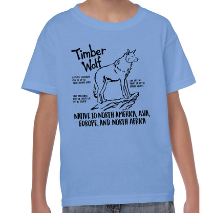 Timber Wolf Fact - T-shirt